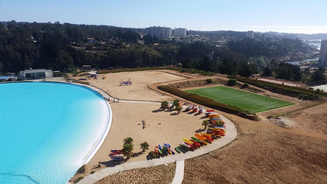 Algarrobo, Laguna Bahia Espectacular エクステリア 写真